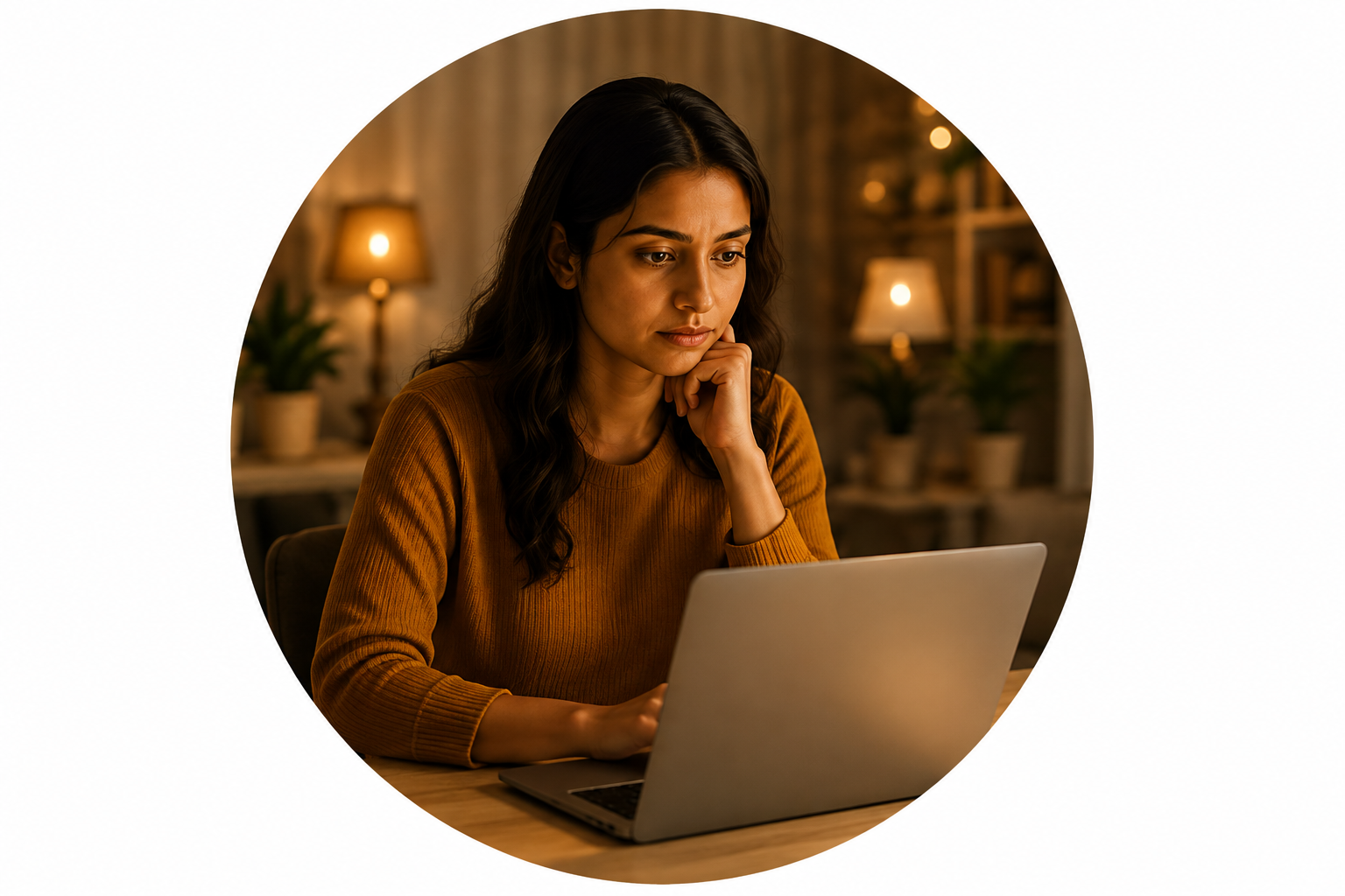 A guest searching online for a gift